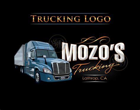 Trucking Logo Dispatching Logo Semi Truck Logo Trucking Brand