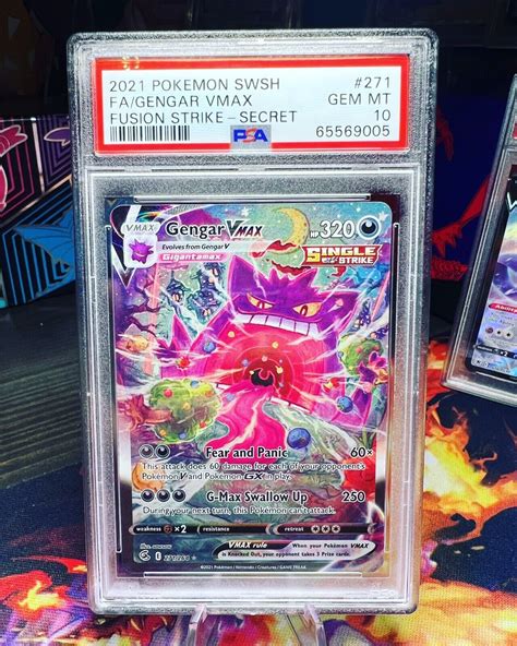 Gengar Vmax Alt Art Pokemon Values Mavin