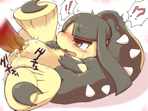 Rule 34 Blush Censored Female Interspecies Mawile Open Mouth Penis