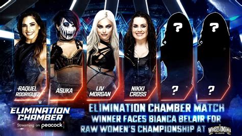 Elimination Chamber Match To Determine Bianca Belairs Wwe Wrestlemania