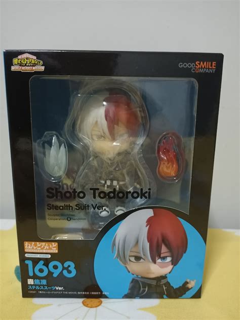 My Hero Academia Mha Shoto Todoroki Stealth Suit Ver Nendoroid Hobbies