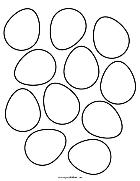 Free Printable Easter Egg Templates Tons Of Patterns 48 Off