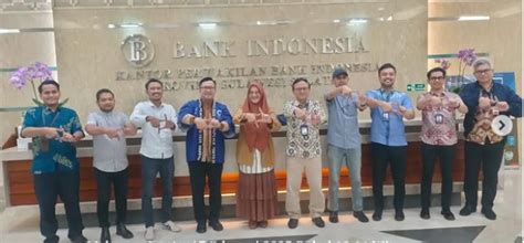 Direksi PD Parkir Makassar Raya Audens Ke Deputi Bank Indonesia