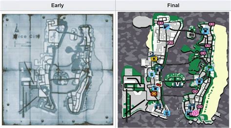 5 Noticeable Differences Between GTA Vice Citys Final And Beta Maps