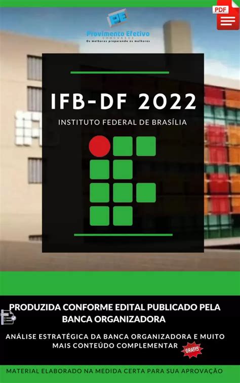 Provimento Efetivo Concursos Apostila Ifb Df Cargo Assistente