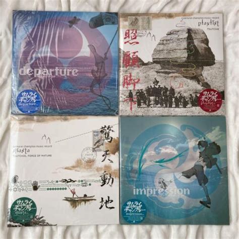 Samurai Champloo Vinyl Lp Full Set Nujabes Departure Impression Masta