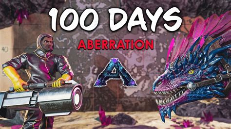 I Spent 100 Days In Ark Aberration Here S What Happened YouTube