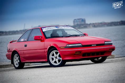 Red Toyota Corolla Gts