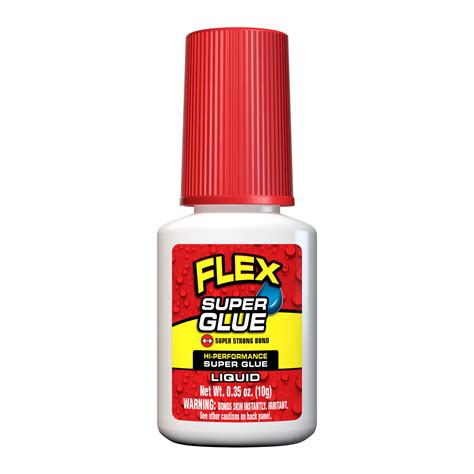 Flex Seal Super Glue Liquid 20g Bottle High Performance Crystal