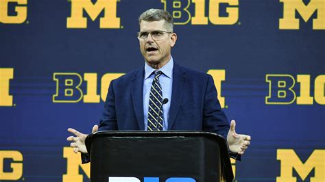 Michigan Suspends Jim Harbaugh For 3 Football Games