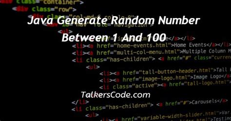 Random Number Generator Between And