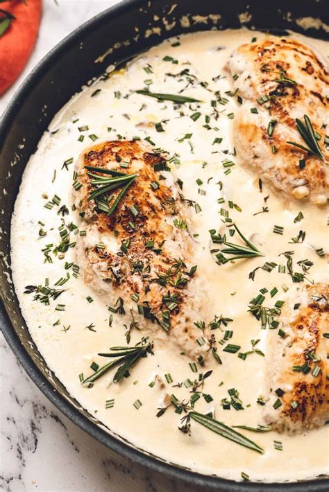 Creamy Garlic Herb Chicken Skillet How To Video