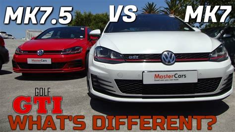 Comparing The 2019 Mk7 5 VW Golf GTI Vs Mk7 VW Golf GTI In Depth