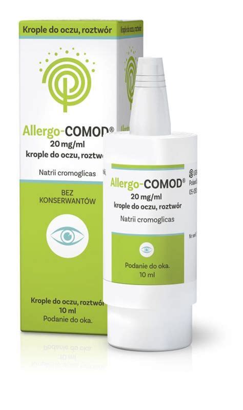 Allergo Comod 20mg Ml Krople Do Oczu 10ml Alergia Apteka