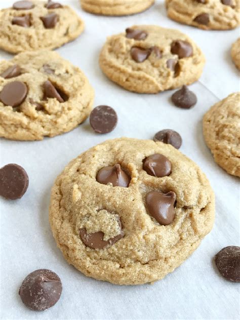 No Flour Peanut Butter Chocolate Chip Cookies - Together as Family