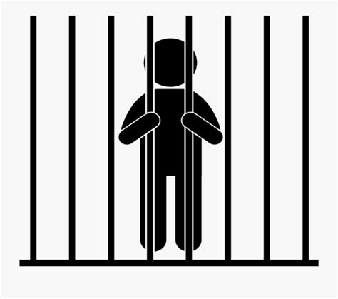 Prison Clipart Hat - Jail Clipart Black And White , Free Transparent ...