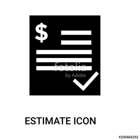 Free Estimate Icon At Collection Of Free Estimate