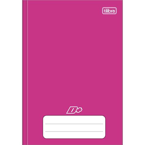 Caderno Brochura Capa Dura D Rosa Folhas