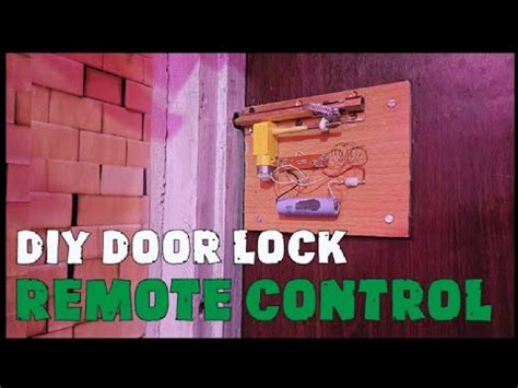 Simple Rc Electric Door Lock Circuit Diagram Electronic Door