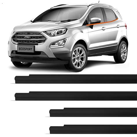 Kit De Pestanas De Vidro Externo Para Ford EcoSport 2013 2018 Jb77