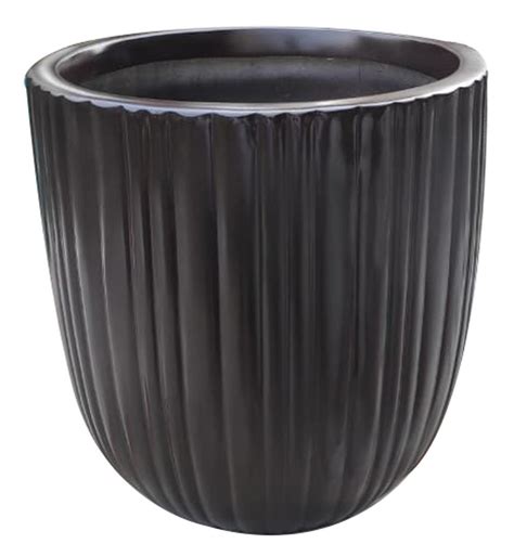 Black Mini Fiberglass Flower Planter Size 29 5x36inch At Rs 2200 In