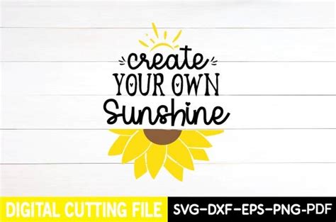 Create Your Own Sunshine Svg Graphic By Digital Svg Design Stor