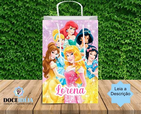 Sacolinha Surpresa Princesas Disney Elo Produtos Especiais