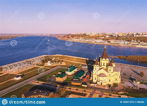 Beautiful View From The Top Of The Alexander Nevsky Cathedral