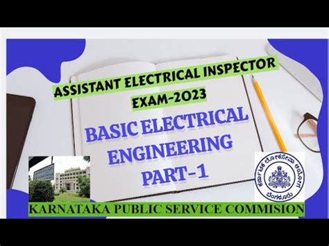 Basics Of Electrical Engineering Part Assistant Electrical Inspector