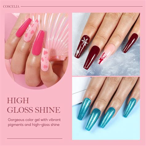 Farben Gel Nagellack Set Soak Off Uv Led Nagellampe Nagel