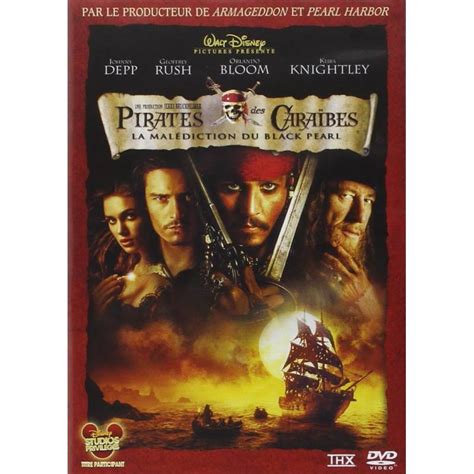 DVD Pirates des Caraïbes La malédiction du Black Pearl Johnny