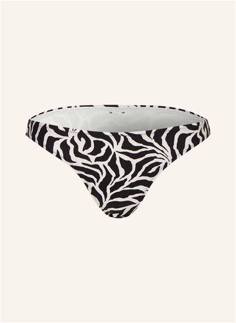 Banana Moon Couture Basic Bikini Hose Zebras Zoila In Creme Schwarz