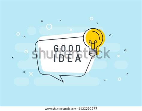 Good Idea Quick Tips Badge Light Stock Vector Royalty Free