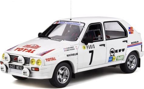 OTTOMOBILE Citroen VISA 7 1000 PISTES Gr B RALLY MONTE CARLO 1985