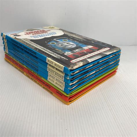 8x Thomas The Tank Engine And Friends Ladybird Buzz Books Hardcover Bundle Lot Ebay