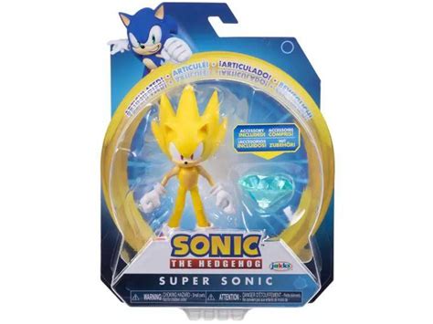 Boneco Sonic The Hedgehog Articulado Sortido Candide Bonecos