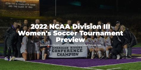 2022 Ncaa Division Iii Womens Soccer Tournament Preview Loras