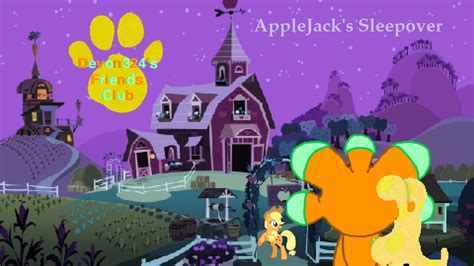 DFC Applejack's Sleepover Poster by DEVON324 on DeviantArt