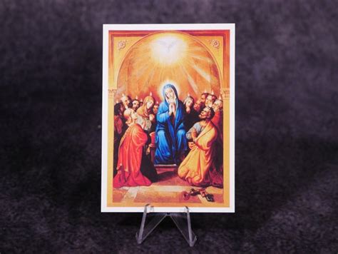 Mary Queen Of Apostles Prayer Cards