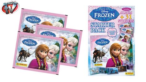 Disney Frozen Sticker Album Review Pack Opening Panini YouTube