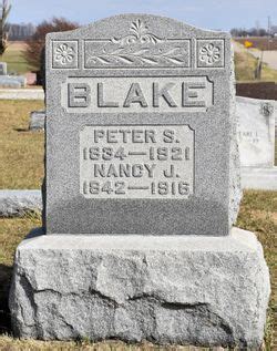 Nancy Jane Collier Blake 1842 1916 Homenaje De Find A Grave