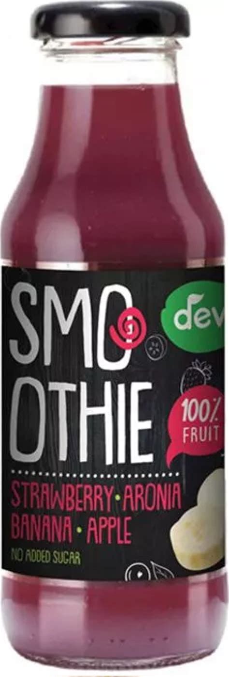 Deva Smoothie jahoda aronie jablko banán 300 ml od 30 Kč Zbozi cz