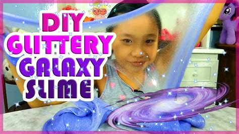 Galaxy Slime How To Make Diy Galaxy Slime Slime Recipe Youtube