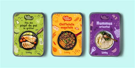 Ready Meal Packaging On Behance