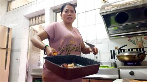 Aktivitas Ku Di Dapur Jadi Tkw Taiwan Masak Banyak Buat Majikan Juga