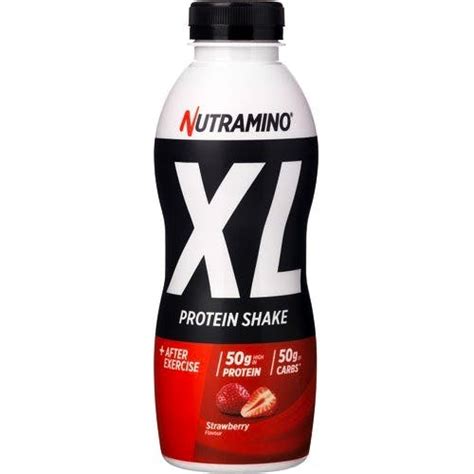 Nutramino Xl Protein Shake Strawberry 500 Ml 2495 Kr