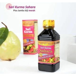 Jual SAHARA Sari Kurma Sahara Plus Jambu Biji Merah 330gr Shopee