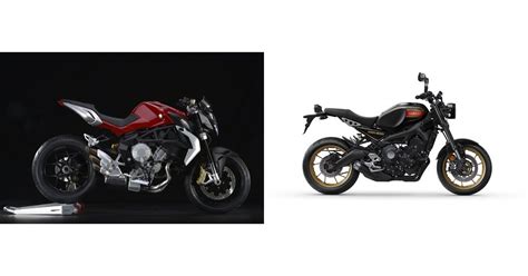 Motorrad Vergleich Mv Agusta Brutale Vs Yamaha Xsr