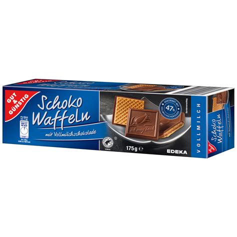 Schoko Waffeln Vollmilch EDEKA