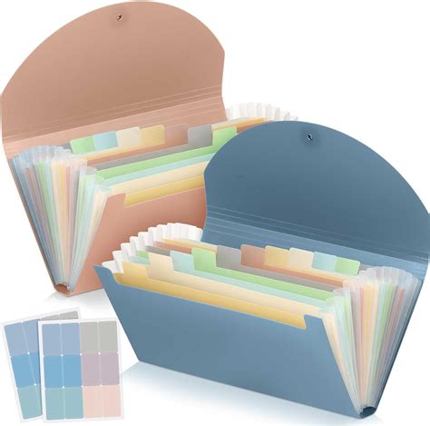 Amazon Harloon Pack Pockets Expanding File Folder And Cover